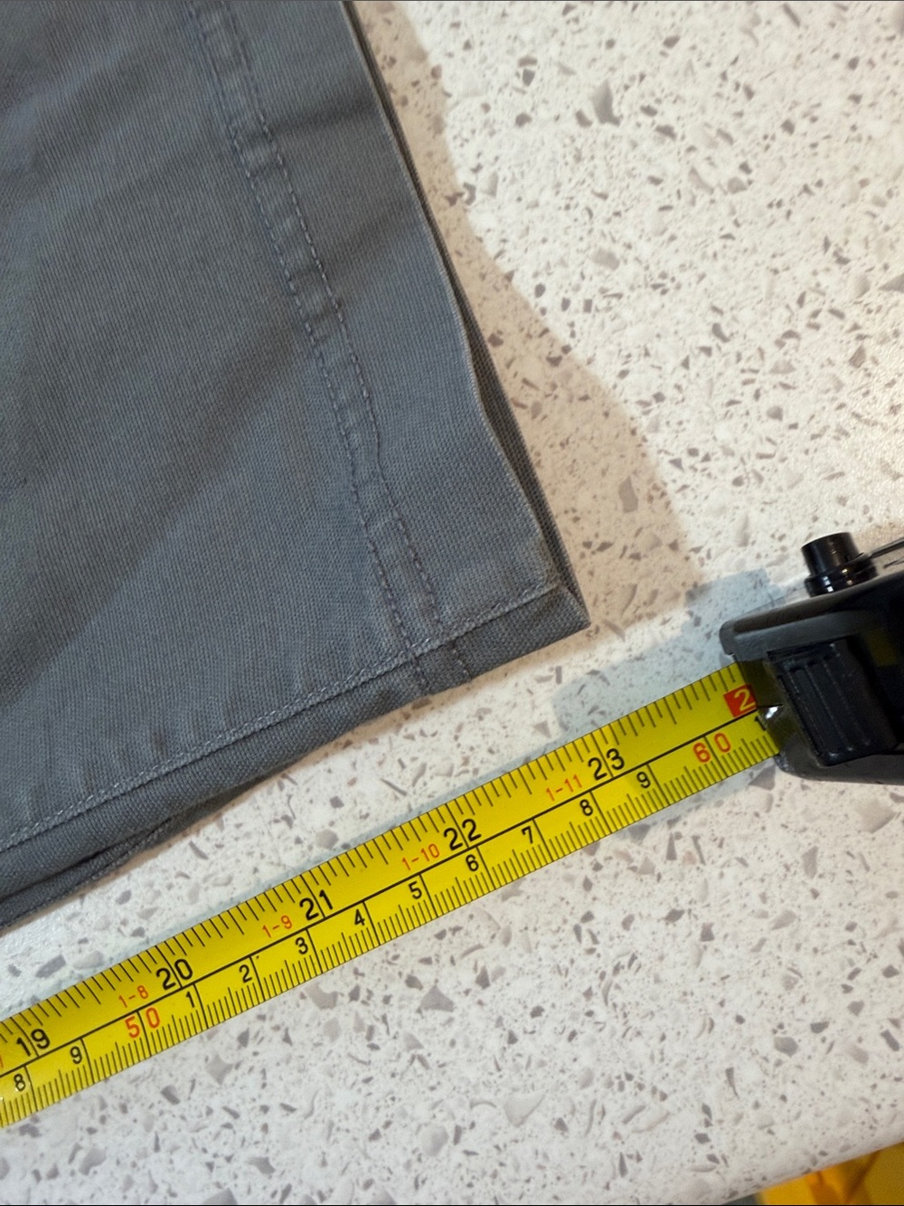NWOT Tommy Bahama Gray Chino Crop Pant 14 Preppy Classic Coastal Everyday Light - Picture 6 of 7